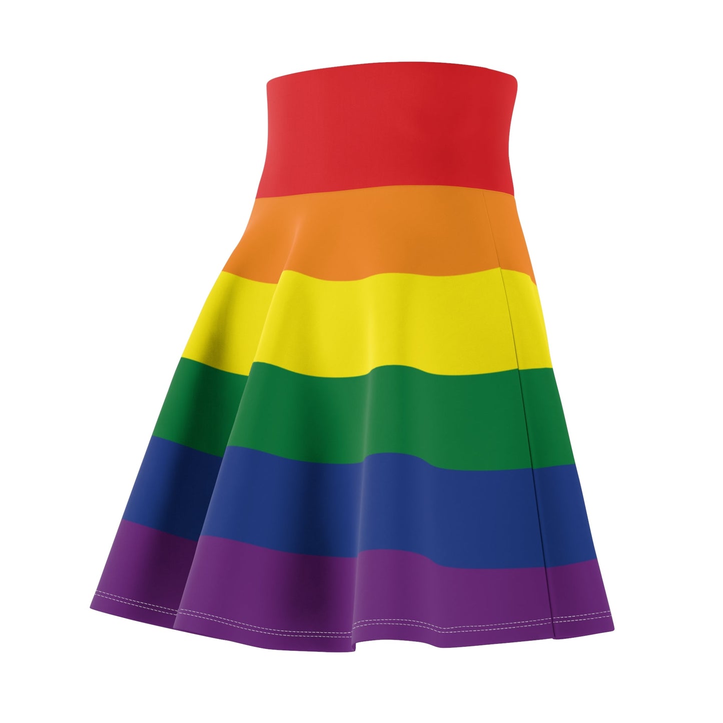 LGBTIQ Rainbow Pride flag Skater Skirt - Gay SkateLGBTIQ Rainbow Pride flag Skater SkirtAll Over PrintsPrintifyGay Skate62693647210959985355