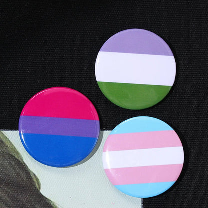 LGBTIQA+ Pride Flag - Metal Pins