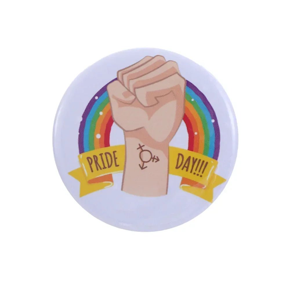 LGBTIQA+ Pride Flag - Metal Pins