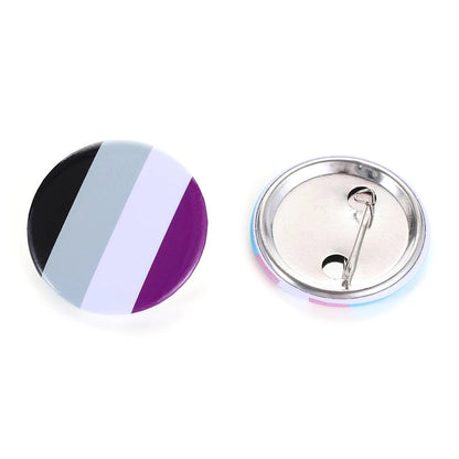 LGBTIQA+ Pride Flag - Metal Pins