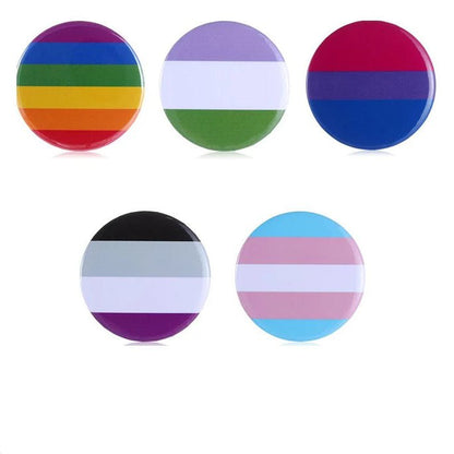 LGBTIQA+ Pride Flag - Metal Pins