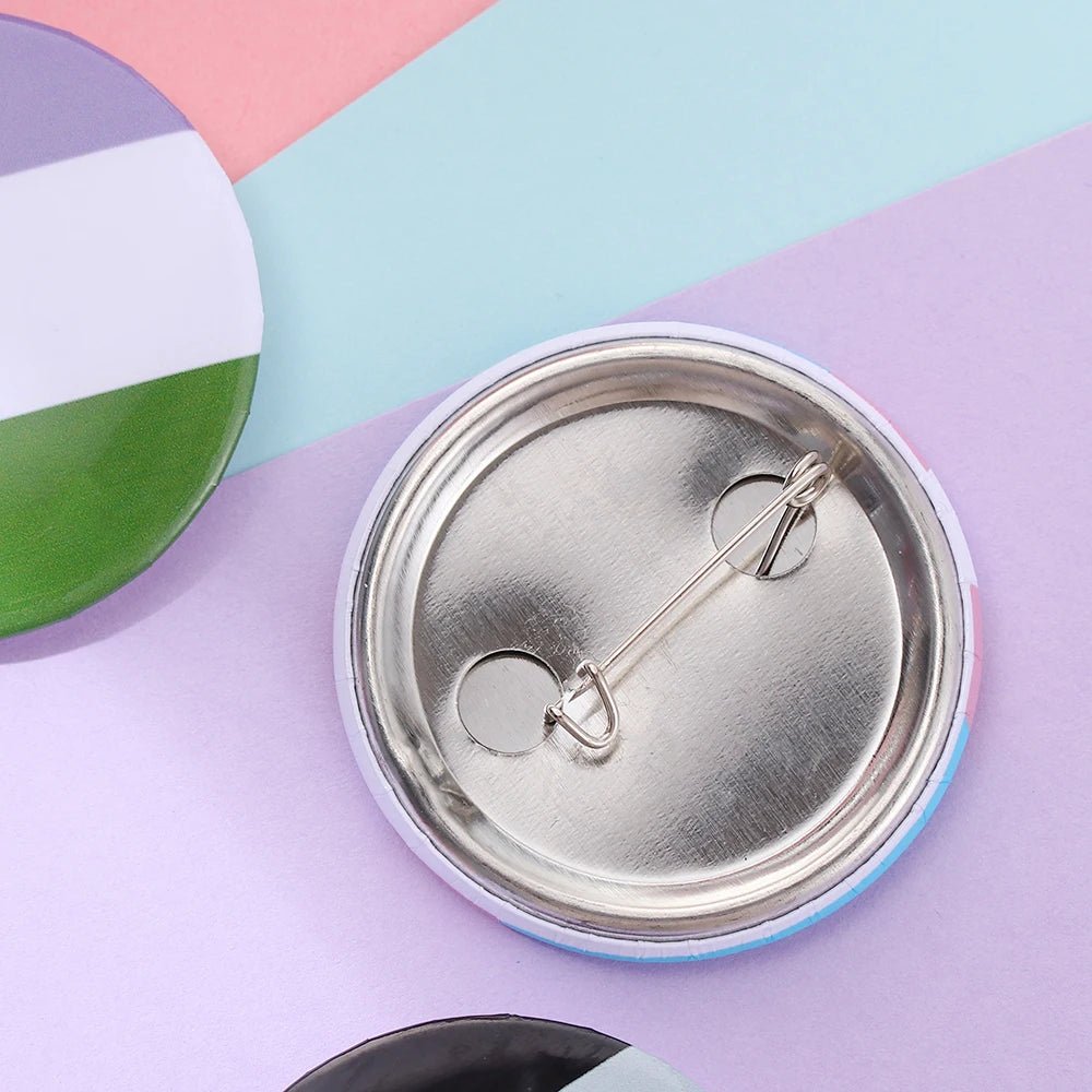LGBTIQA+ Pride Flag - Metal Pins