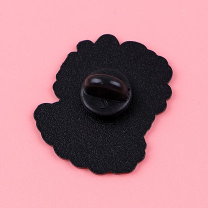 Not A Hugger - enamel pin