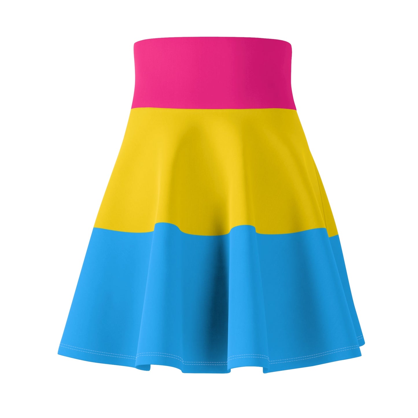 Pansexual Pride Flag Skater Skirt - Gay SkatePansexual Pride Flag Skater SkirtAll Over PrintsPrintifyGay Skate31176696579355456755