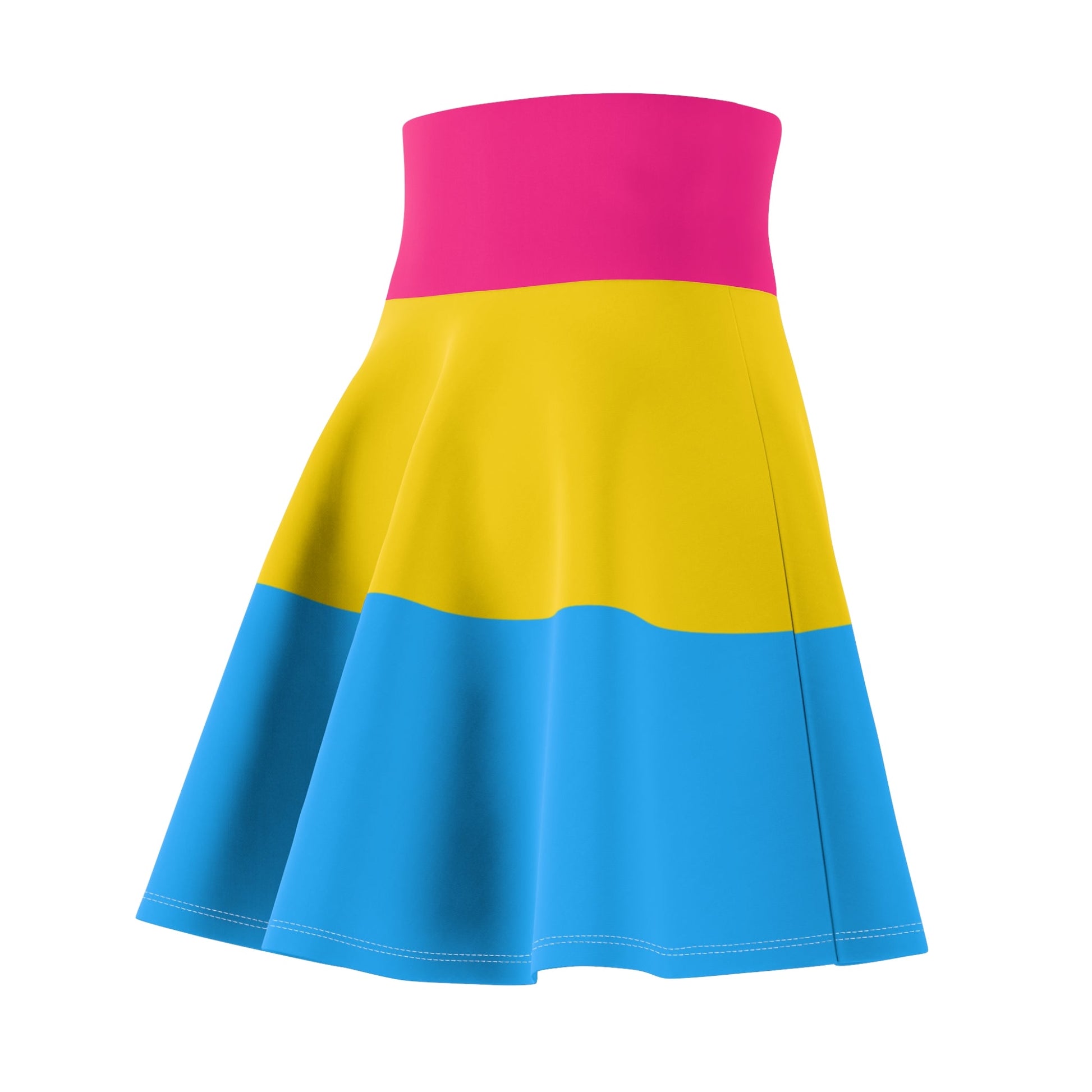 Pansexual Pride Flag Skater Skirt - Gay SkatePansexual Pride Flag Skater SkirtAll Over PrintsPrintifyGay Skate31176696579355456755