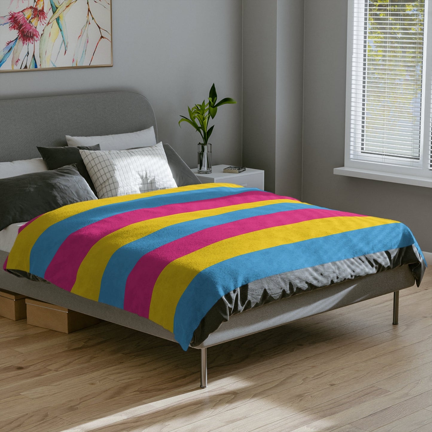 Pansexual Pride Flag - Velveteen Microfiber Blanket - Gay SkatePansexual Pride Flag - Velveteen Microfiber BlanketHome DecorPrintifyGay Skate29136342646506713474