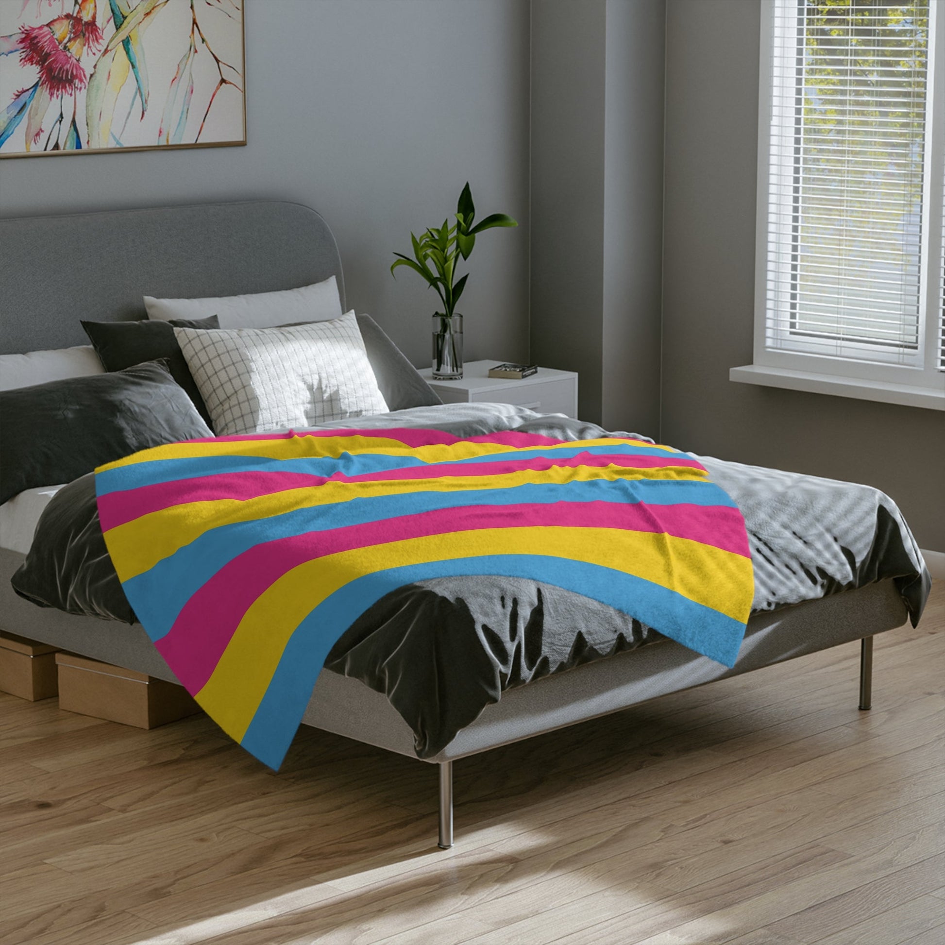 Pansexual Pride Flag - Velveteen Microfiber Blanket - Gay SkatePansexual Pride Flag - Velveteen Microfiber BlanketHome DecorPrintifyGay Skate29136342646506713474