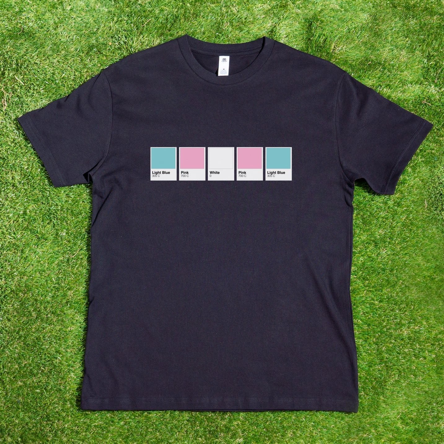 Pantone Pride Flag - Local hand printed unisex t-shirt - rainbow, trans, non - binary, pan, bi - Gay SkatePantone Pride Flag - Local hand printed unisex t-shirt - rainbow, trans, non - binary, pan, biApparelMy StoreGay Skate