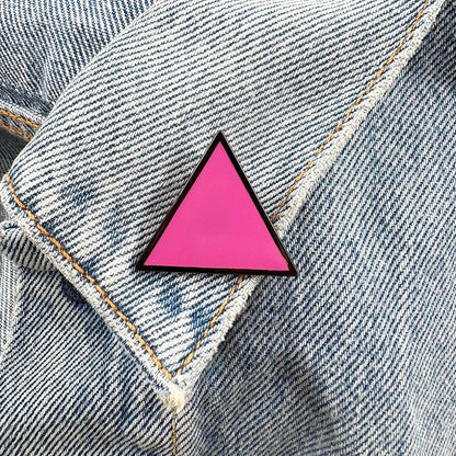 Pink Triangle - Enamel Pin