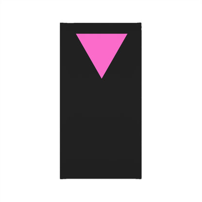 Pink Triangle LGBTIQA Resistance Lightweight Neck Gaiter - Face Mask from a Queer Owned Business