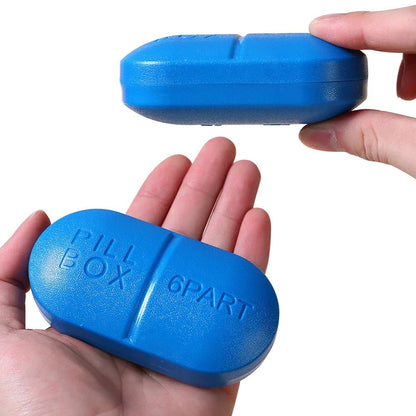 Portable Medication Organiser - cute pill shaped, availabe in 5 colours