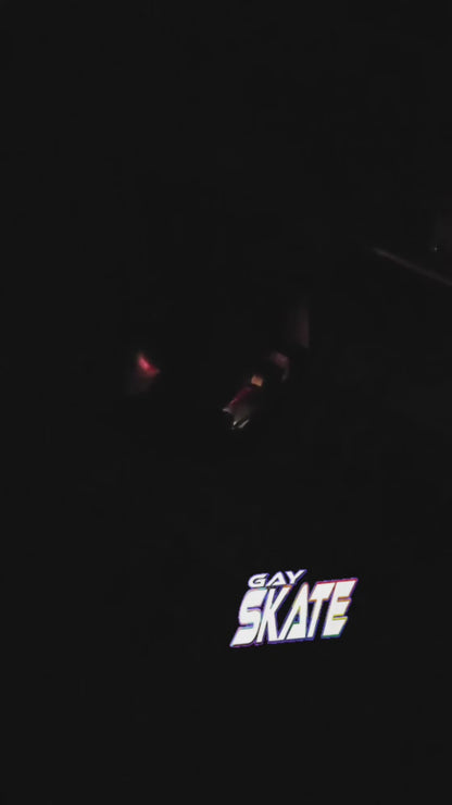 Vibrant LED Skate Lights - 4 rechargeable multi-coloured lights