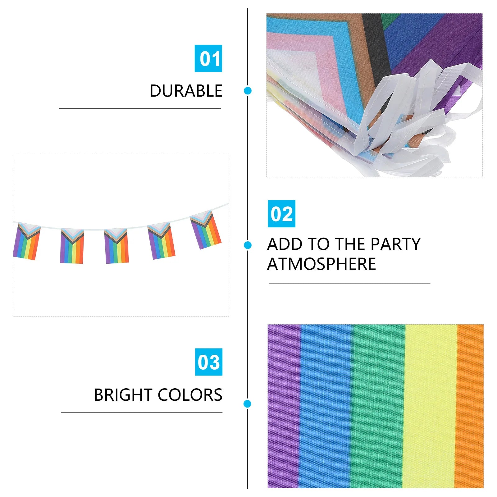 Pride Flag bunting - Gay SkatePride Flag buntingskate accessoriesGay SkateGay Skate14:175#Type B