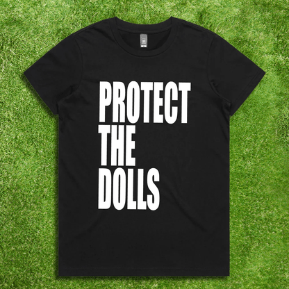 Protect The Dolls Trans Pride T-Shirt - LGBTQ+ Ally Fundraising Unisex Cotton Tee