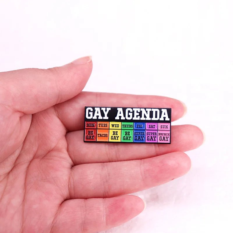 Queer, Trans pride and Ally enamel pin badges - Gay SkateQueer, Trans pride and Ally enamel pin badgesskate accessoriesGay SkateGay Skate14:366#19