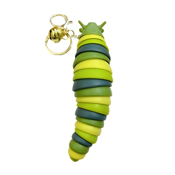 Slug Keychain Module Rainbow Fidget Slug Keychain - Pride Sensory Toy – Gay Skate