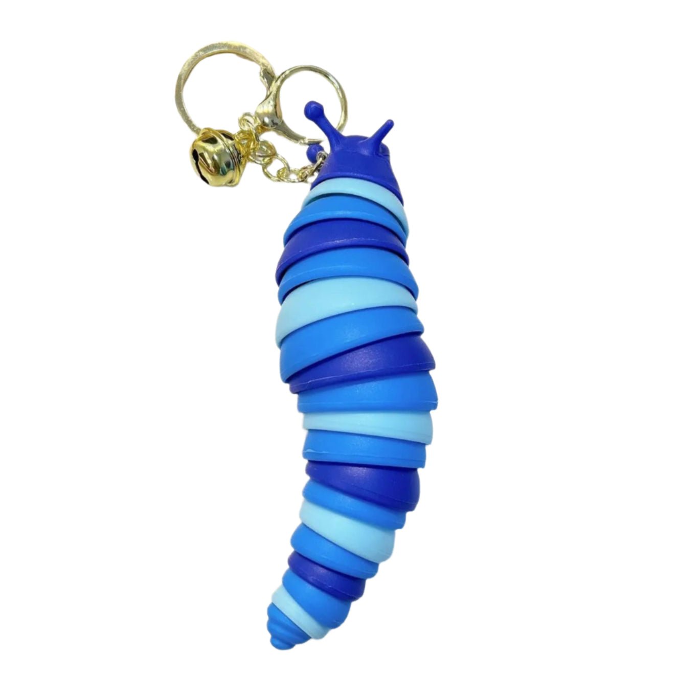 Blue slug fidget toy
