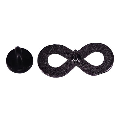 Rainbow Infinity Symbol - enamel pin