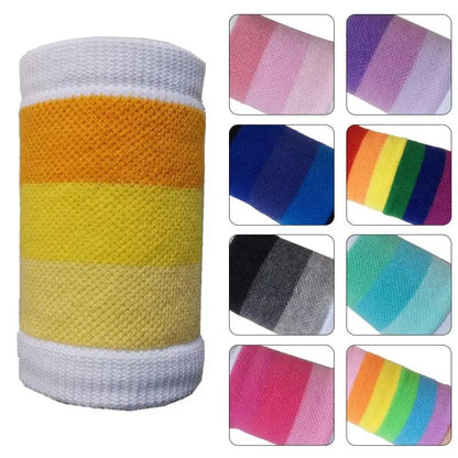 Rainbow pride flag sweat band