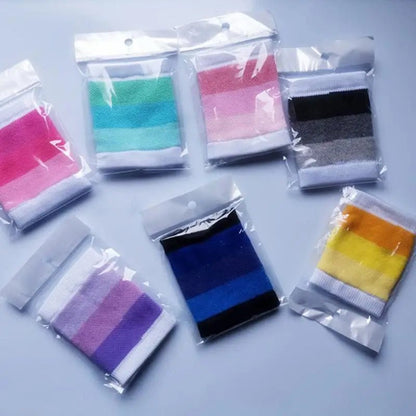 Rainbow pride flag sweat band