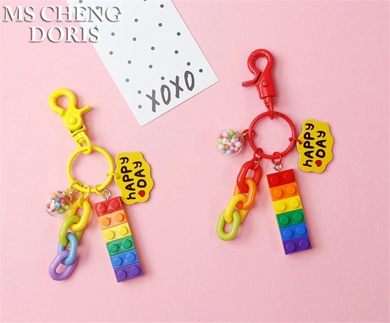 Rainbow Pride Keychain or Bag Charms - Gay SkateRainbow Pride Keychain or Bag CharmsGay SkateGay Skate14:193#2