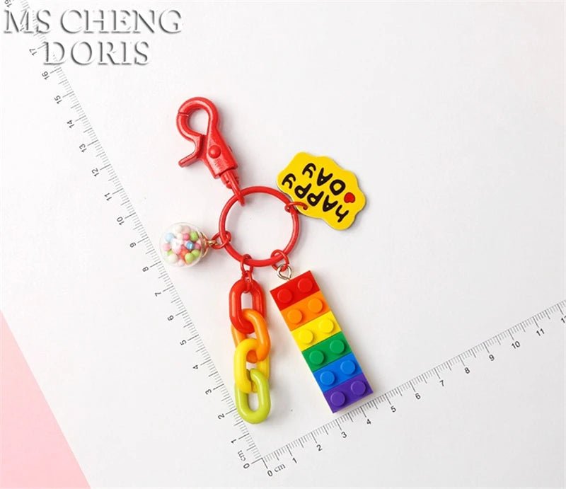 Rainbow Pride Keychain or Bag Charms - Gay SkateRainbow Pride Keychain or Bag CharmsGay SkateGay Skate14:193#2