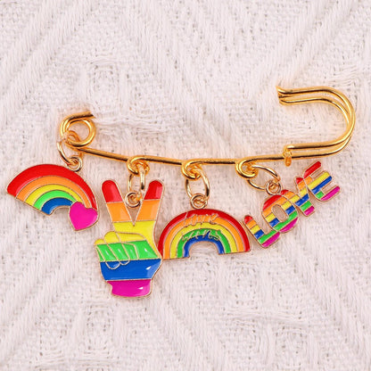 Rainbow Pride Safety Pin badge - Gay SkateRainbow Pride Safety Pin badgeskate accessoriesGay SkateGay Skate200001033:361180#1