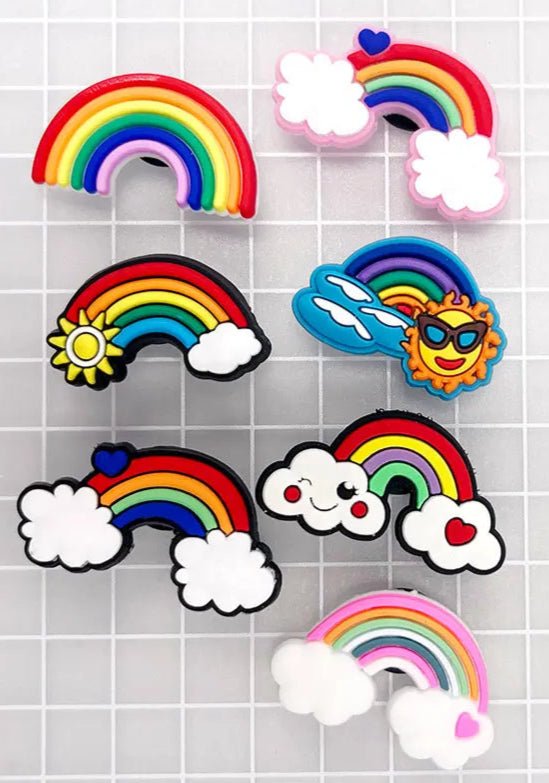 Rainbow Shoe Charms for LGBTIQAP+ pride - Gay SkateRainbow Shoe Charms for LGBTIQAP+ prideskate accessoriesGay SkateGay Skate14:350850#F;200007763:201336100