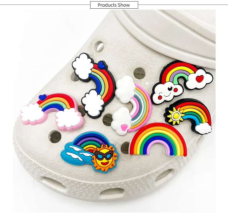 Rainbow Shoe Charms for LGBTIQAP+ pride - Gay SkateRainbow Shoe Charms for LGBTIQAP+ prideskate accessoriesGay SkateGay Skate14:691#G;200007763:201336100