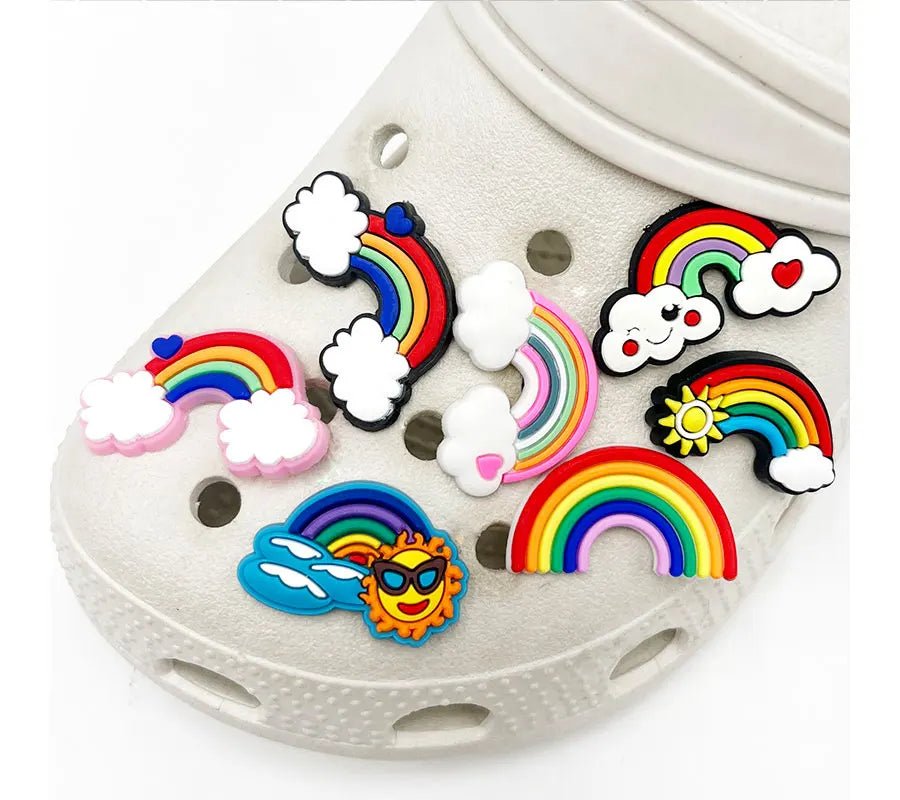 Jibbitz for crocs: Rainbow Shoe Charms for LGBTIQAP+ pride - Gay SkateRainbow Shoe Charms for LGBTIQAP+ prideskate accessoriesGay SkateGay Skate14:350850#F;200007763:201336100