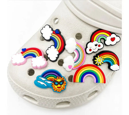 Jibbitz for crocs: Rainbow Shoe Charms for LGBTIQAP+ pride - Gay SkateRainbow Shoe Charms for LGBTIQAP+ prideskate accessoriesGay SkateGay Skate14:350850#F;200007763:201336100