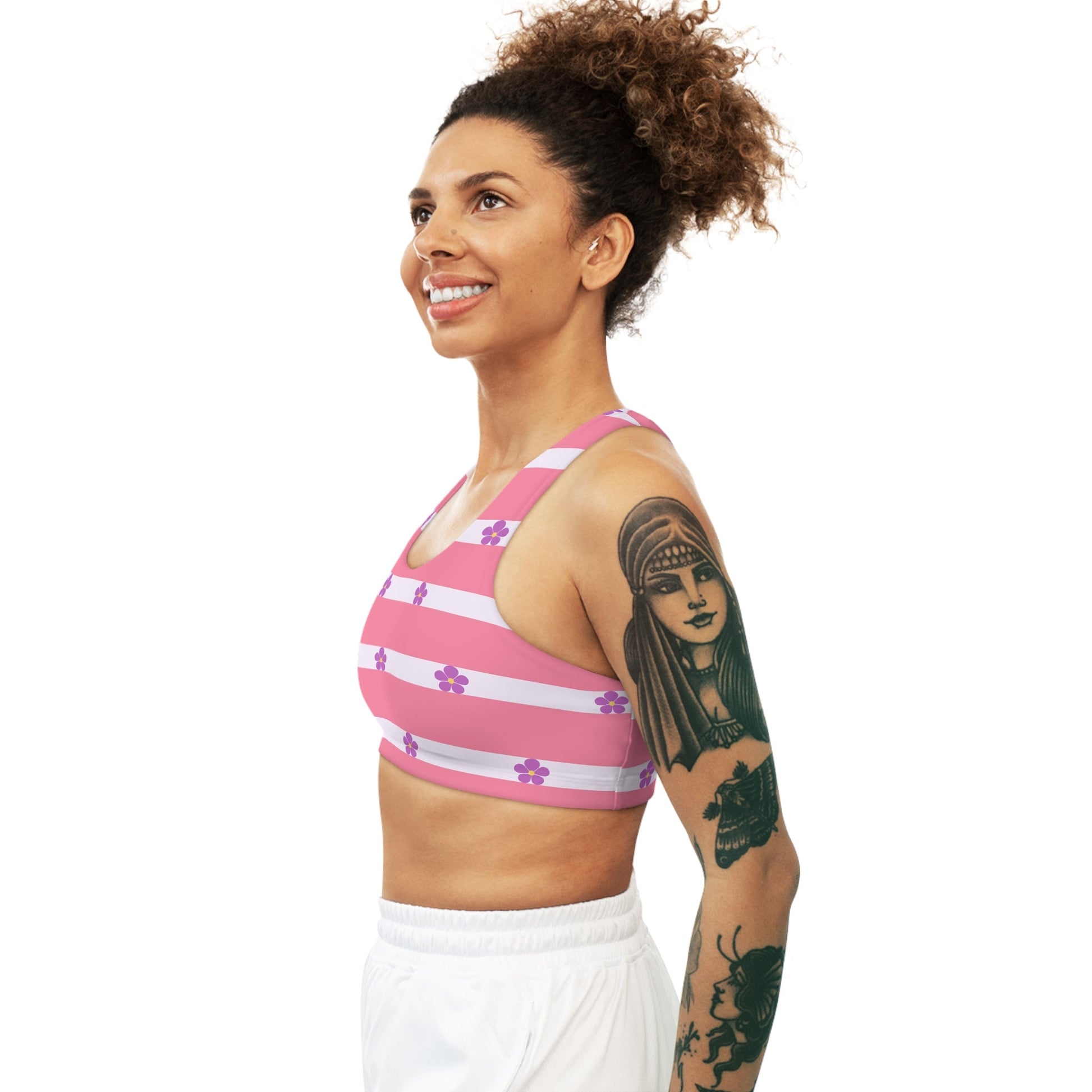 Sapphic Pride Flag Seamless Sports Bra - Gay SkateSapphic Pride Flag Seamless Sports BraAll Over PrintsPrintifyGay Skate95976505490647455326