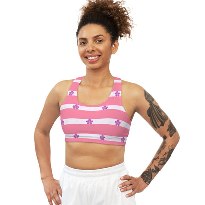 Sapphic Pride Flag Seamless Sports Bra - Gay SkateSapphic Pride Flag Seamless Sports BraAll Over PrintsPrintifyGay Skate95976505490647455326