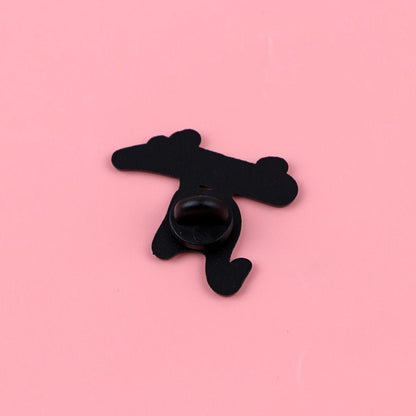 Skateboarding Duck - enamel pin