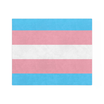 Trans Pride Flag - Polka Dot Velveteen Microfiber Blanket - Gay SkateTrans Pride Flag - Polka Dot Velveteen Microfiber BlanketHome DecorPrintifyGay Skate62106257725953311119