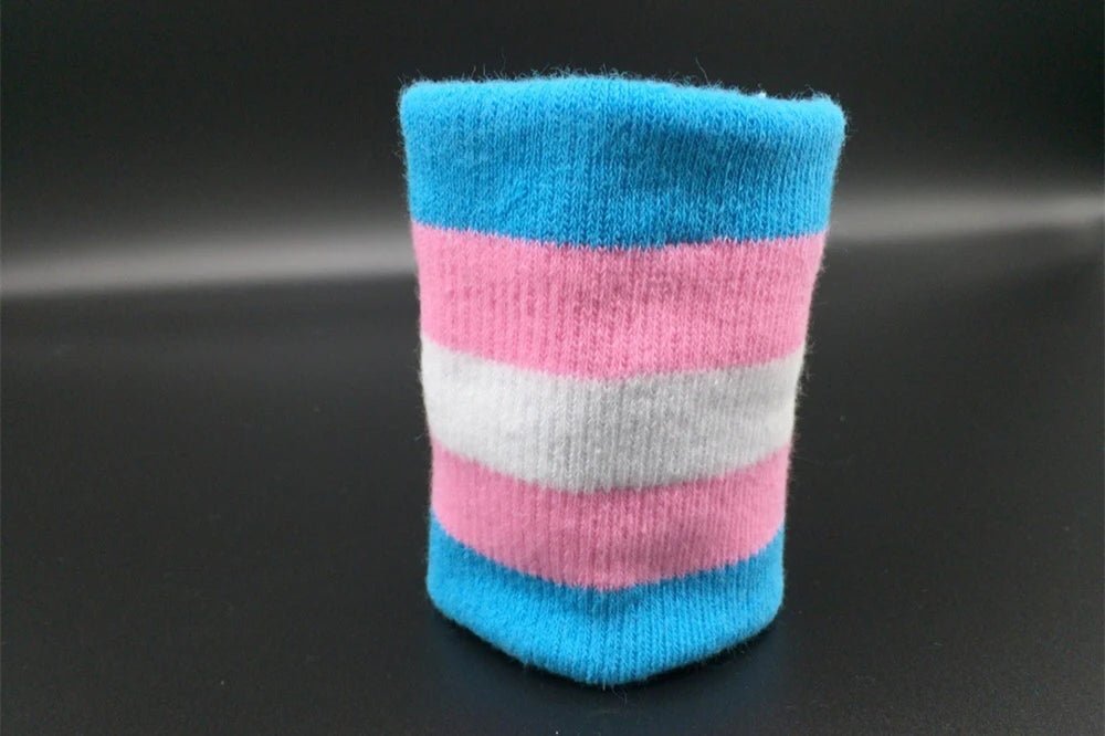 Trans pride flag sporty wrist band - Gay SkateTrans pride flag sporty wrist bandskate accessoriesGay SkateGay Skate200001034:5740