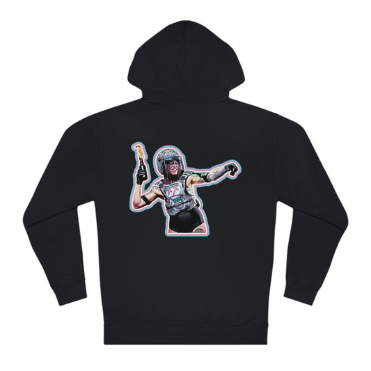 Trans revenge, trans rights, protest Hooded Sweatshirt Black