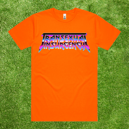 Transgender Insurgency and Transexual Insurgency - Local hand printed t-shirt