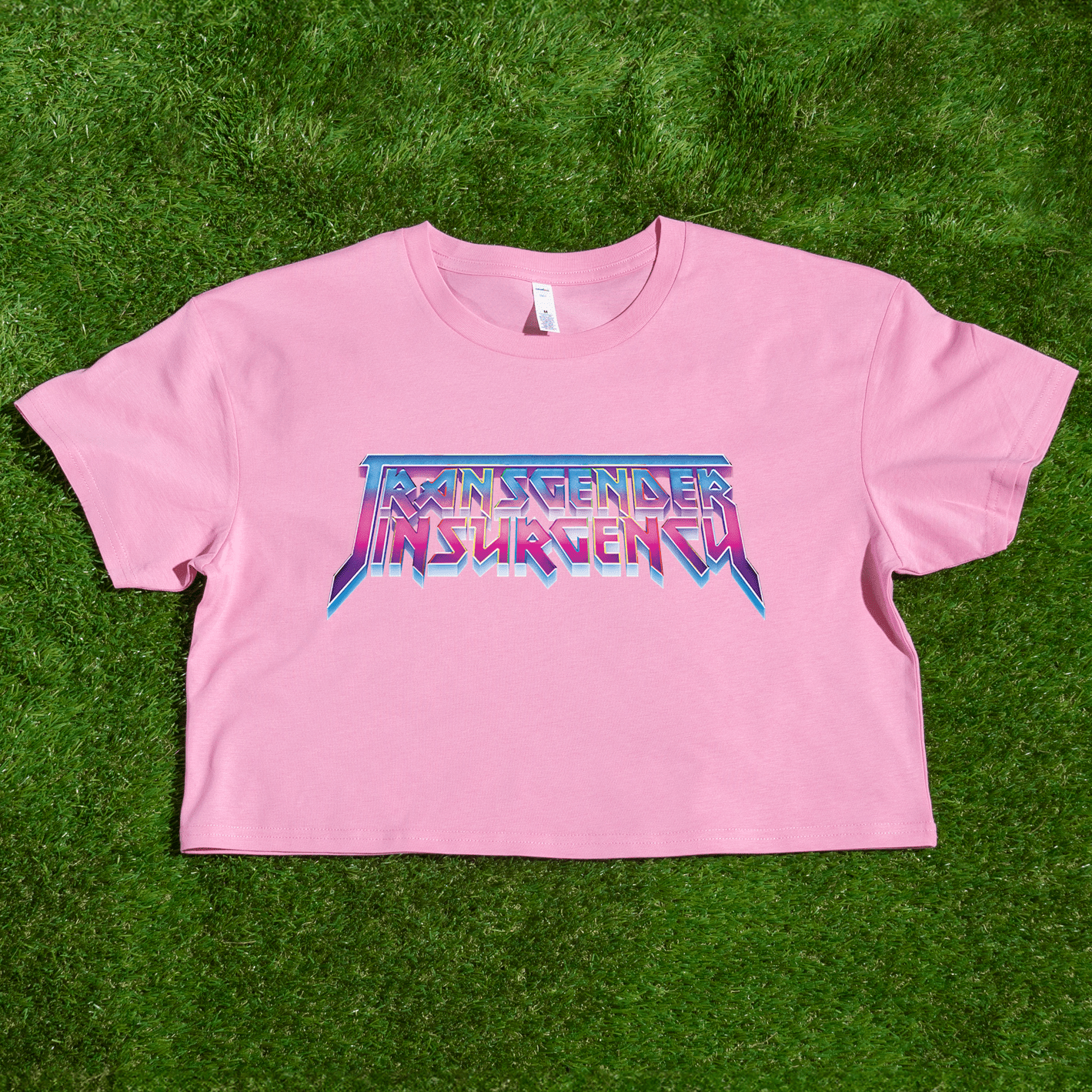 Transgender Insurgency or Transexual Insurgency - Fundraising - Locally printed crop tee