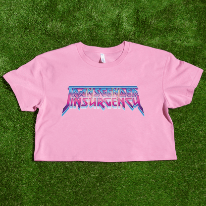 Transgender Insurgency or Transexual Insurgency - Fundraising - Locally printed crop tee