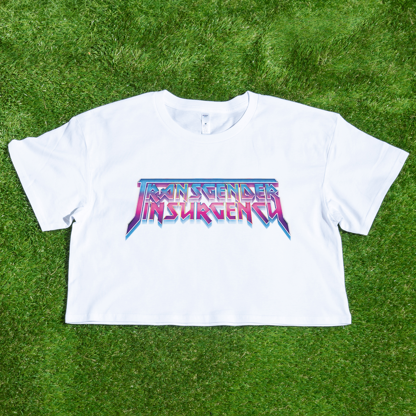 Transgender Insurgency or Transexual Insurgency - Fundraising - Locally printed crop tee