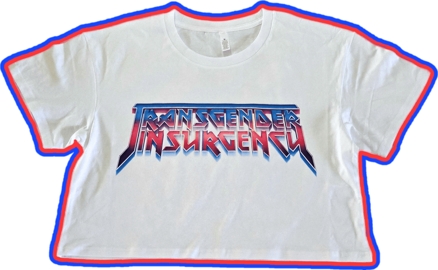 Transgender Insurgency or Transexual Insurgency - Locally printed crop tee