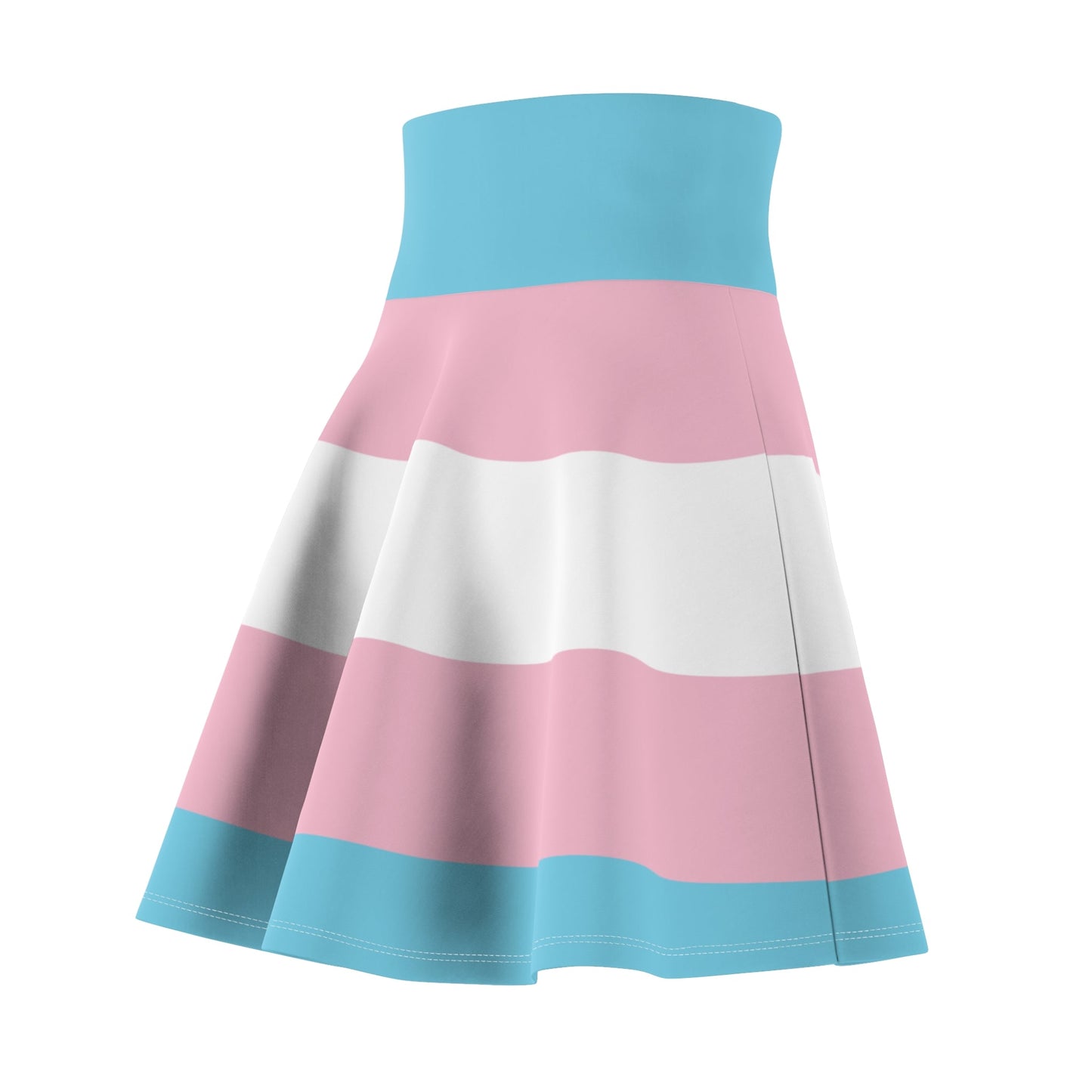 Transgender Pride Flag Skater Skirt - Gay SkateTransgender Pride Flag Skater SkirtAll Over PrintsPrintifyGay Skate31885998008920923247