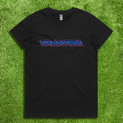 TRANTIFA - Local hand printed t-shirt