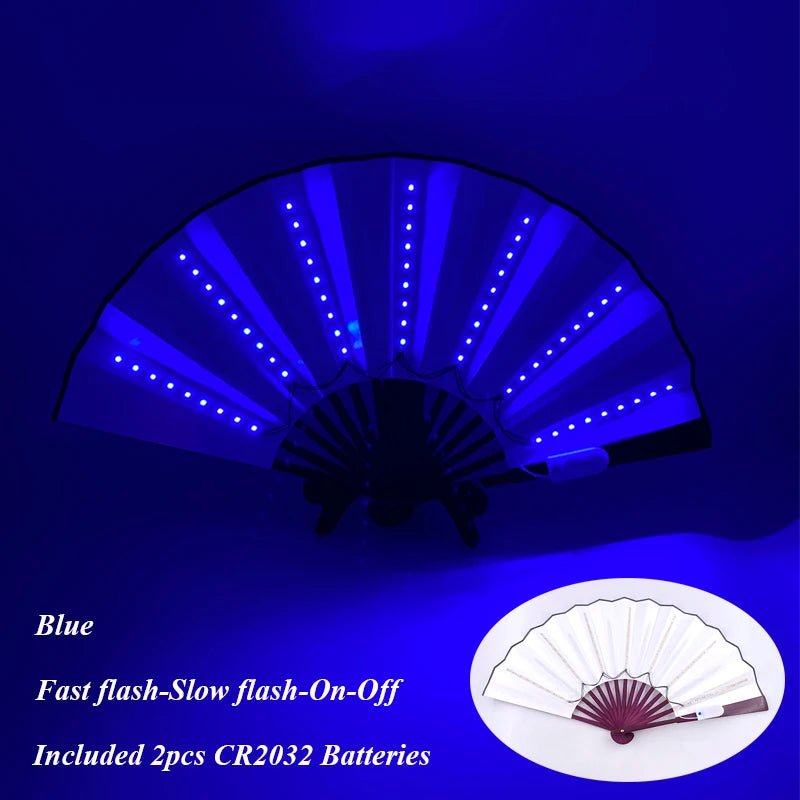 Vibrant LED Light Up Fans - rechargeable or battery powered - Gay SkateVibrant LED Light Up Fans - rechargeable or battery poweredGay SkateGay Skate14:200006153#B06