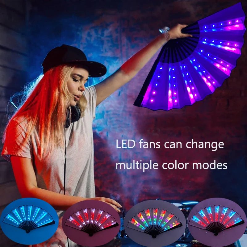 Vibrant LED Light Up Fans - rechargeable or battery powered - Gay SkateVibrant LED Light Up Fans - rechargeable or battery poweredGay SkateGay Skate14:202422806#A - colorful change