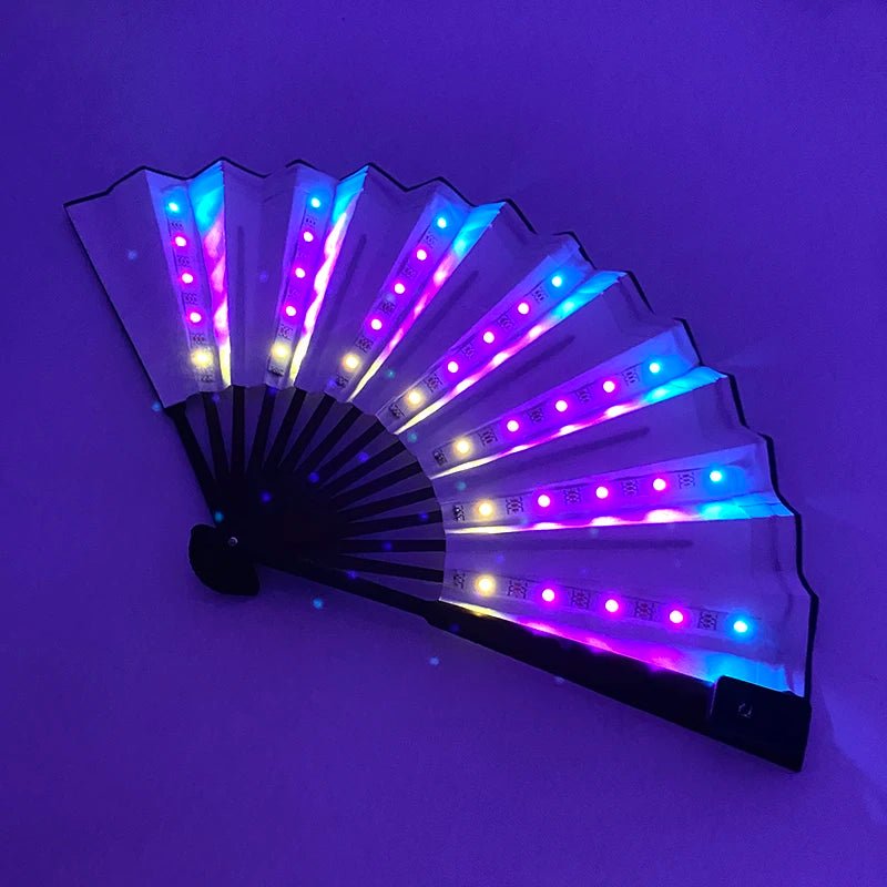 Vibrant LED Light Up Fans - rechargeable or battery powered - Gay SkateVibrant LED Light Up Fans - rechargeable or battery poweredGay SkateGay Skate14:202422806#A - colorful change