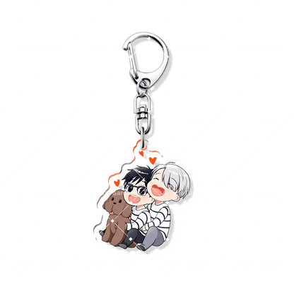 Yuri!!! on Ice - Anime Acrylic Keychains in 25 designs