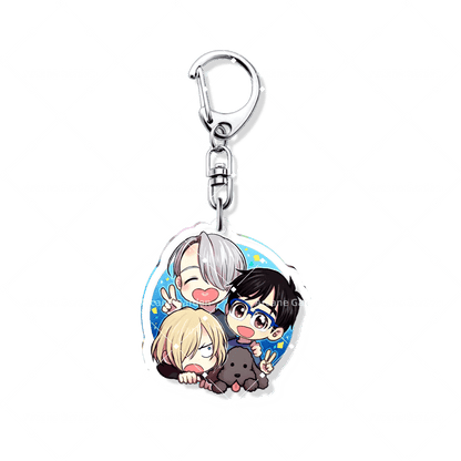 Yuri!!! on Ice - Anime Acrylic Keychains in 25 designs