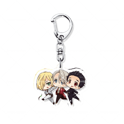 Yuri!!! on Ice - Anime Acrylic Keychains in 25 designs